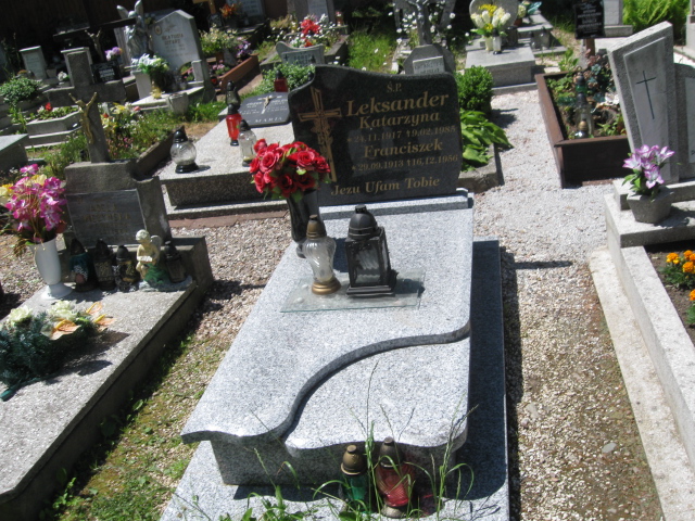 Grób Franciszek Leksander