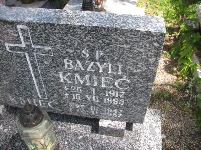 Bazyli Kmieć 1917 Kudowa Zdrój - Grobonet - Wyszukiwarka osób pochowanych