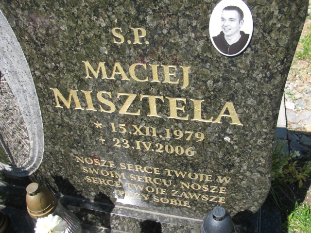 Maciej Misztela 1979 Kudowa Zdrój - Grobonet - Wyszukiwarka osób pochowanych