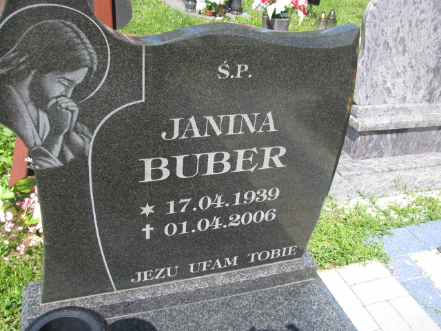 Janina Buber 1939 Kudowa Zdrój - Grobonet - Wyszukiwarka osób pochowanych