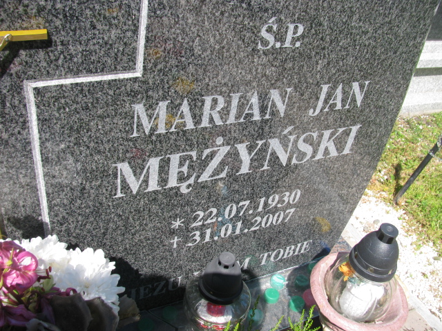 Tadeusz Mężyński 1966 Kudowa Zdrój - Grobonet - Wyszukiwarka osób pochowanych