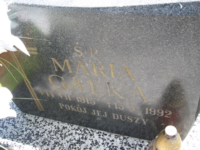 Maria Gałka 1915 Kudowa Zdrój - Grobonet - Wyszukiwarka osób pochowanych