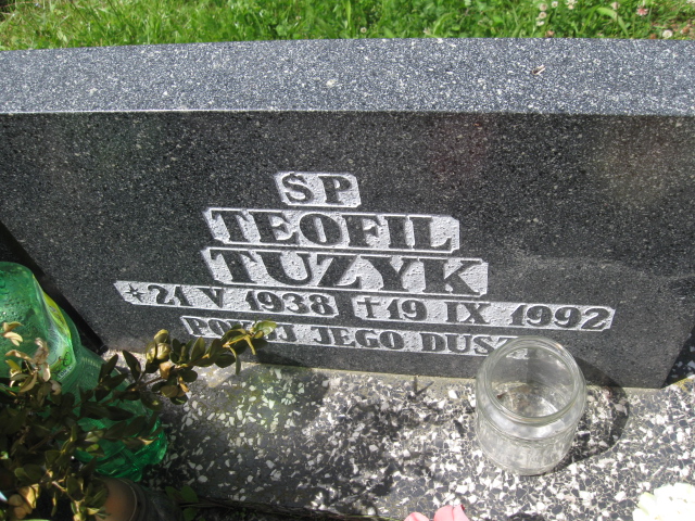Teofil Tuzyk 1938 Kudowa Zdrój - Grobonet - Wyszukiwarka osób pochowanych