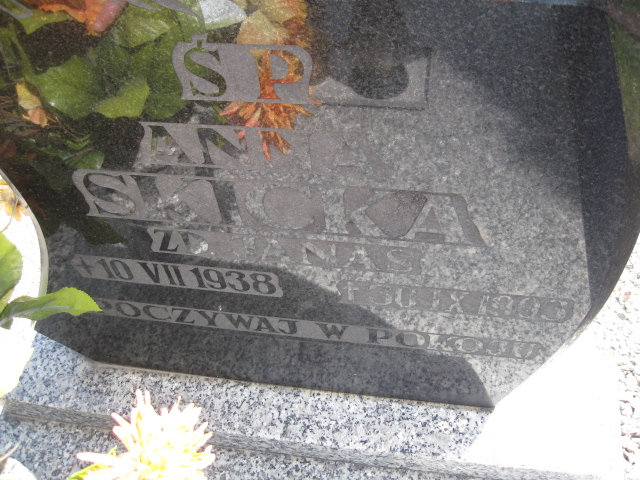 Grób Anna Skicka