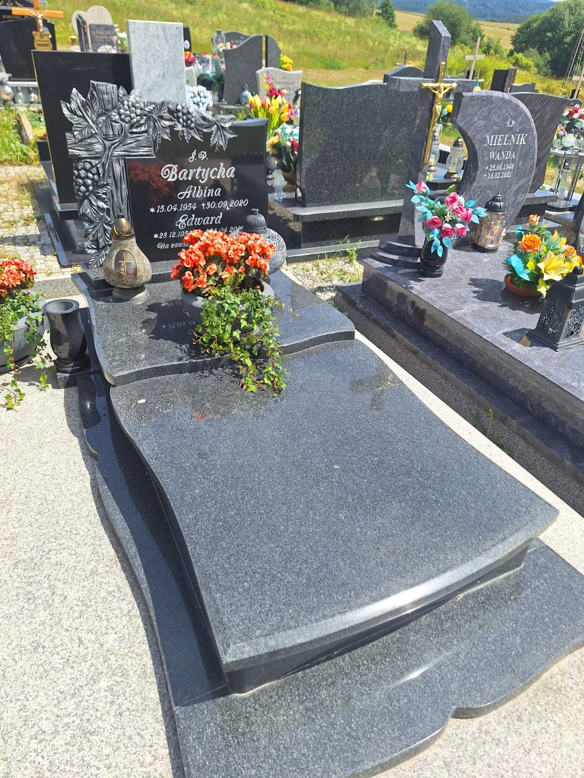Grób Albina Bartycha 