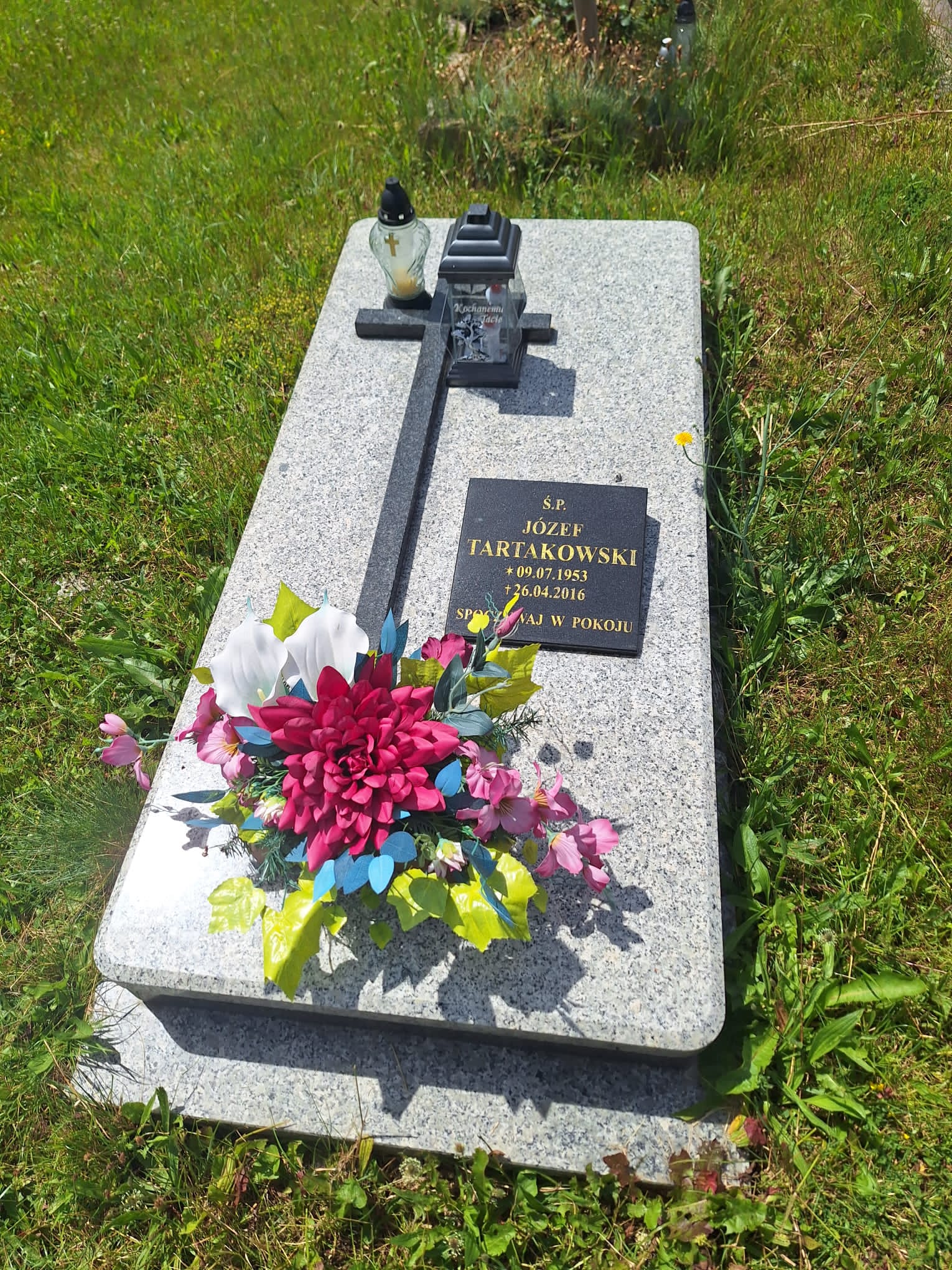 Józef Tartakowski 1953 Kudowa Zdrój - Grobonet - Wyszukiwarka osób pochowanych